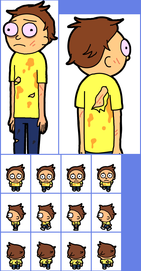 Pocket Mortys - #002 Scruffy Morty