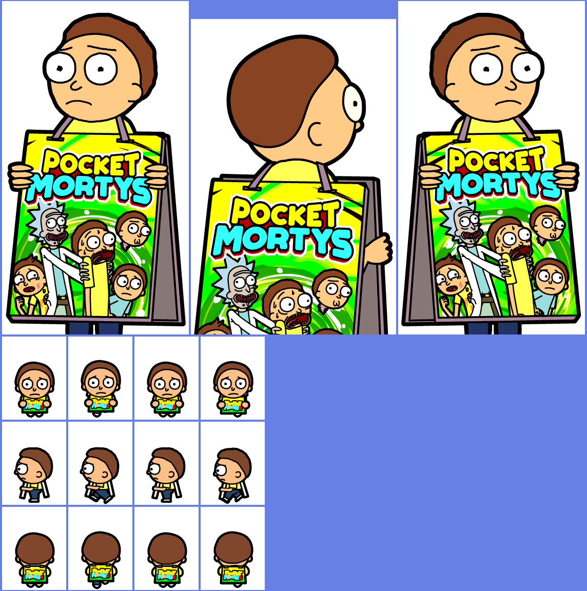 Pocket Mortys - #024 Pocket Mortys Morty