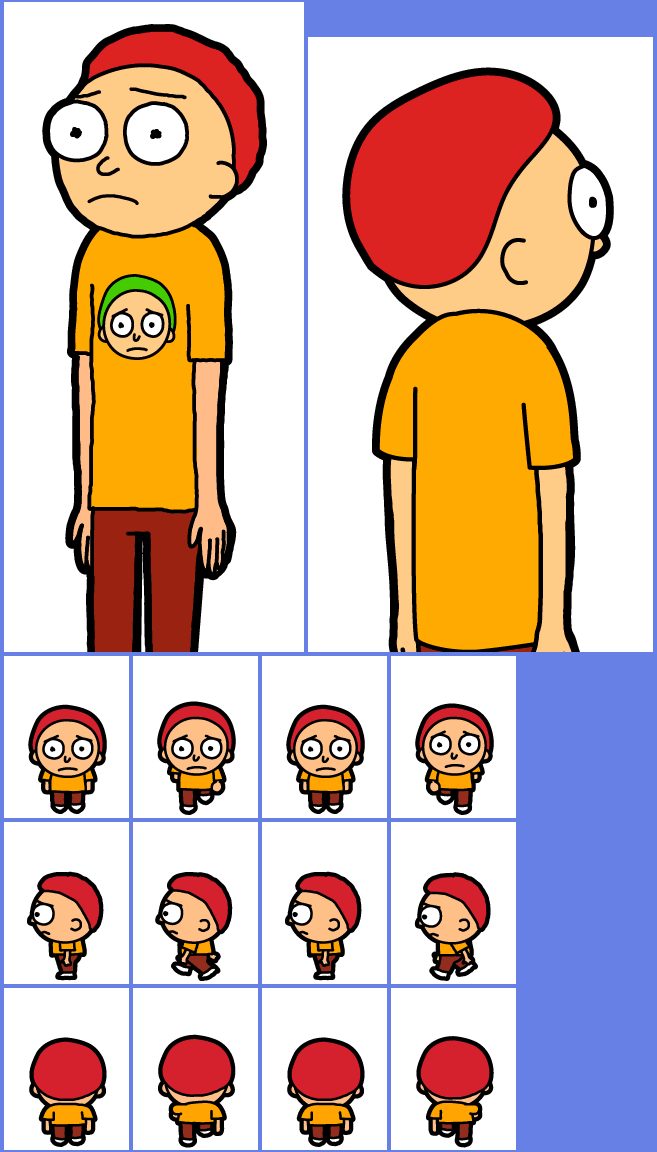 #027 Orange Shirt Morty