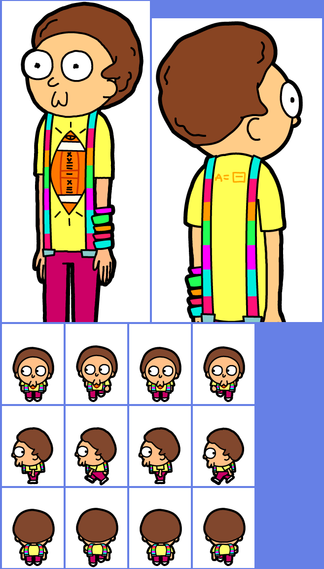 #030 Rainbow Shirt Morty