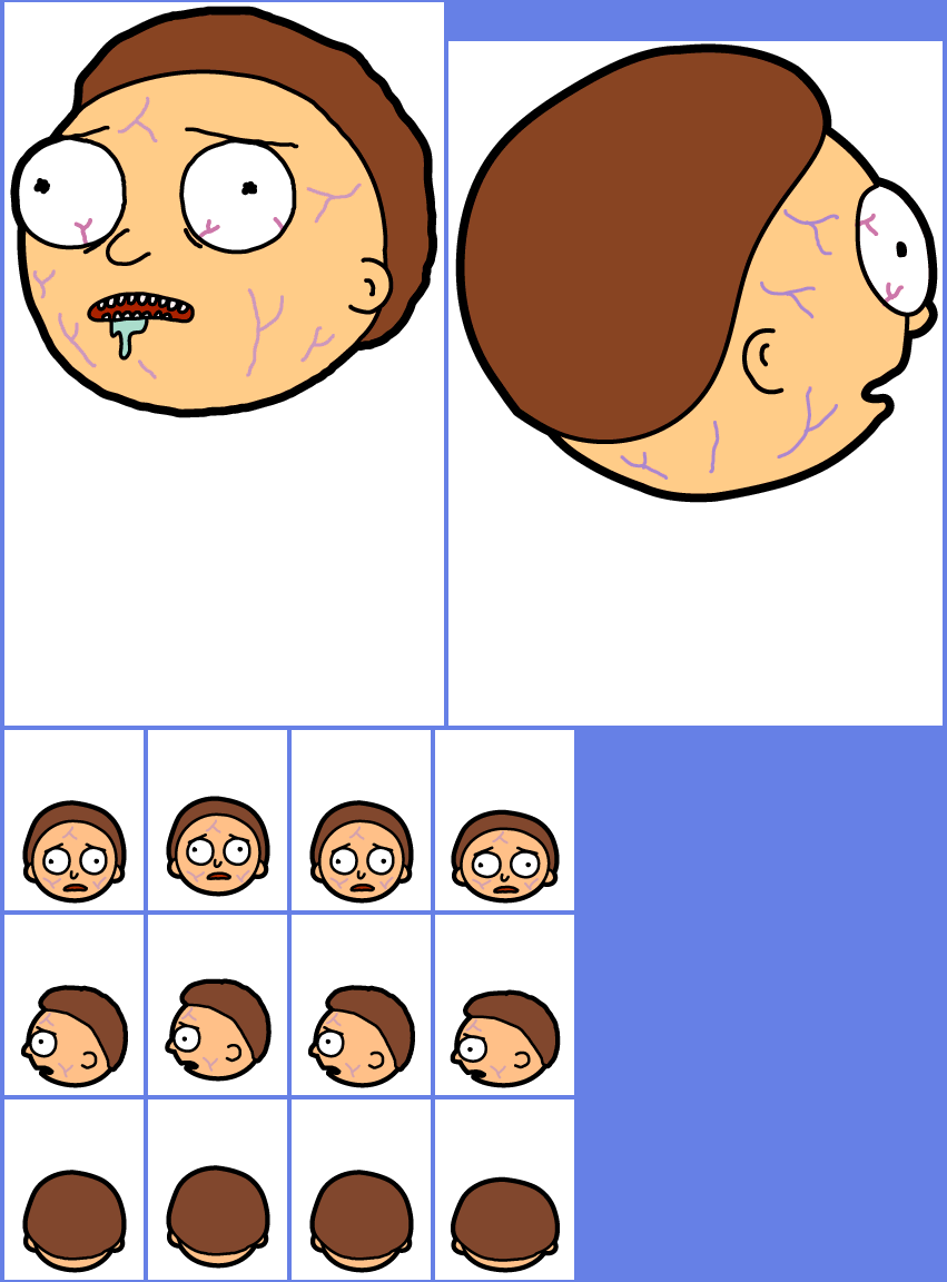 Pocket Mortys - #041 Giant Head Morty