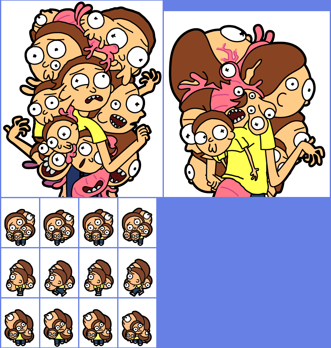 Pocket Mortys - #048 Multi Morty