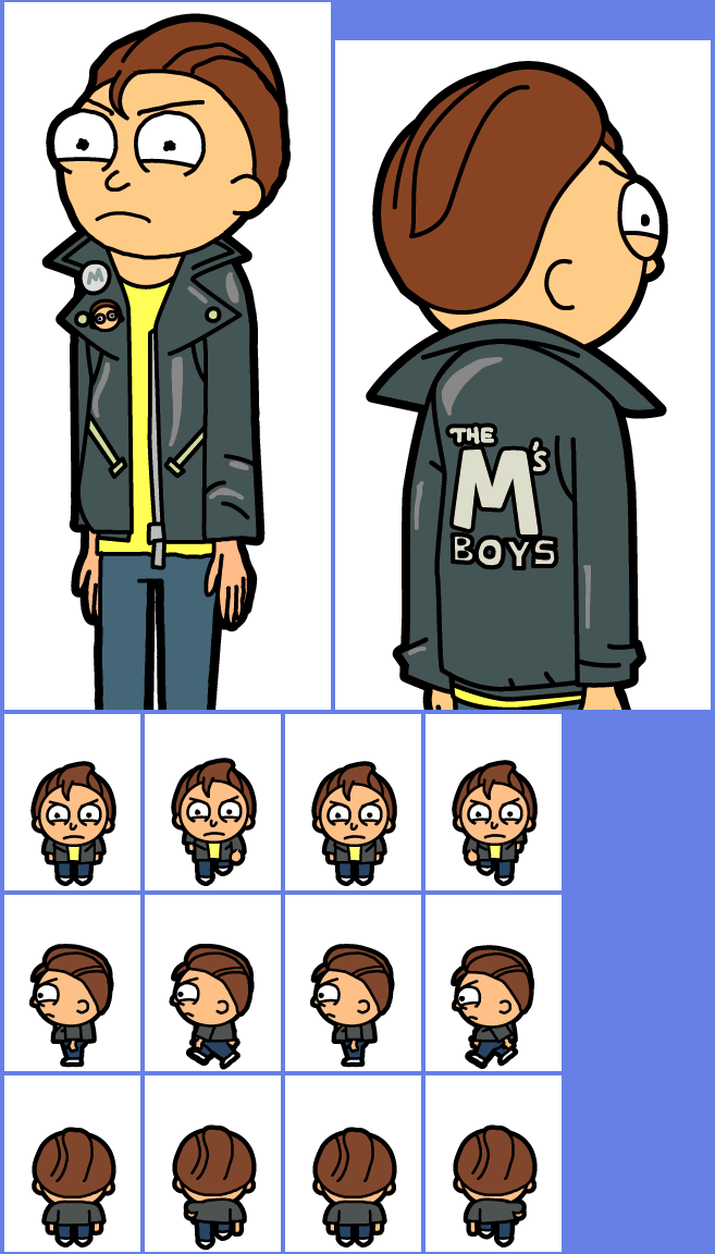 Pocket Mortys - #049 Greaser Morty