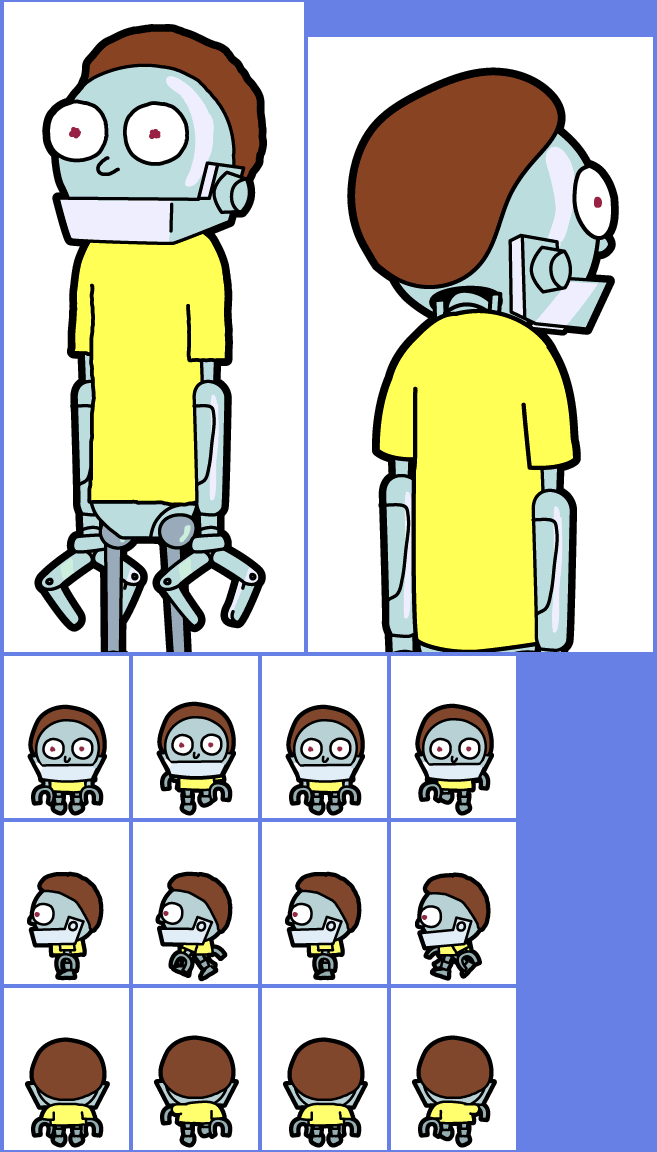 Pocket Mortys - #076 Robot Morty