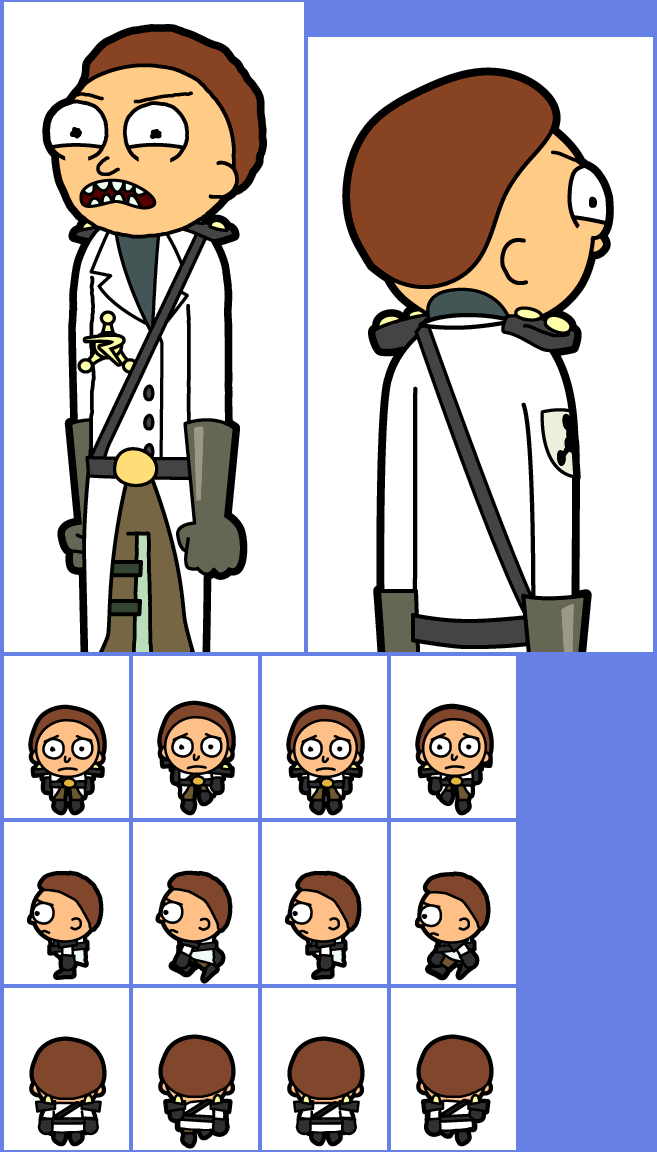 Pocket Mortys - #078 Guard Morty