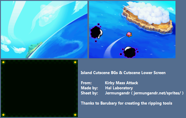 Island Cutscene BGs