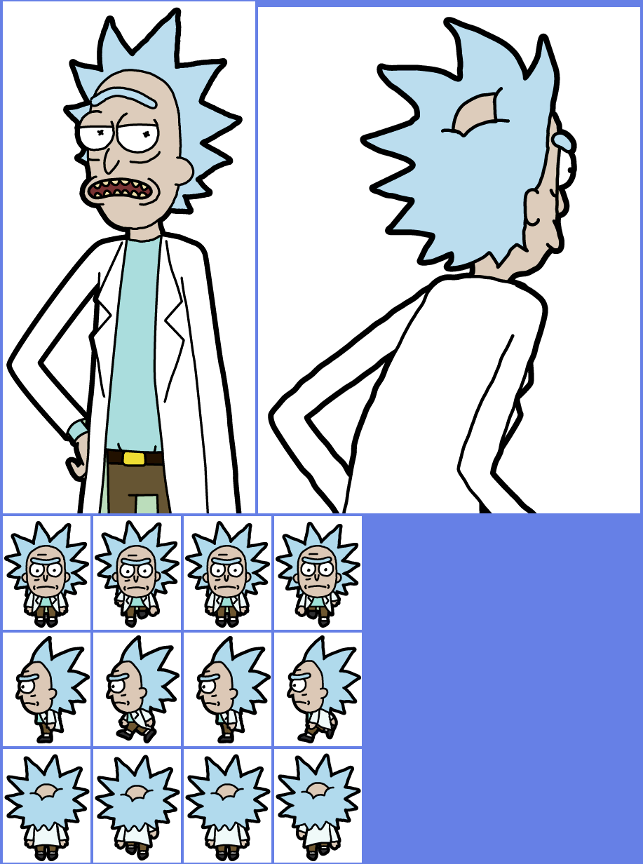 Pocket Mortys - Rick