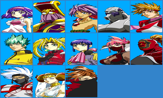 Toshinden 4 - Character Select (Battle)