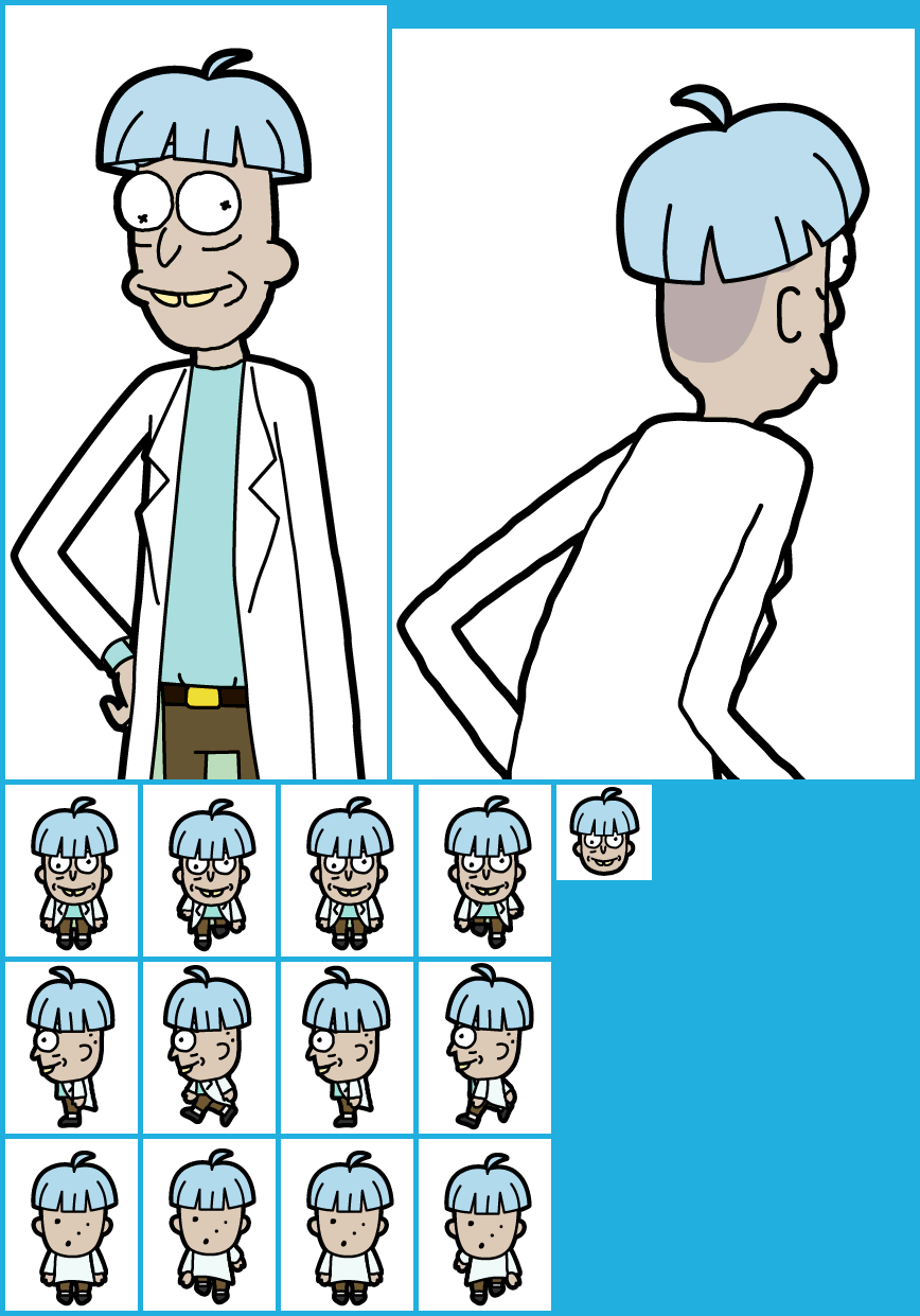 Pocket Mortys - Doofus Rick