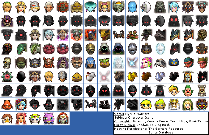 Character Icons