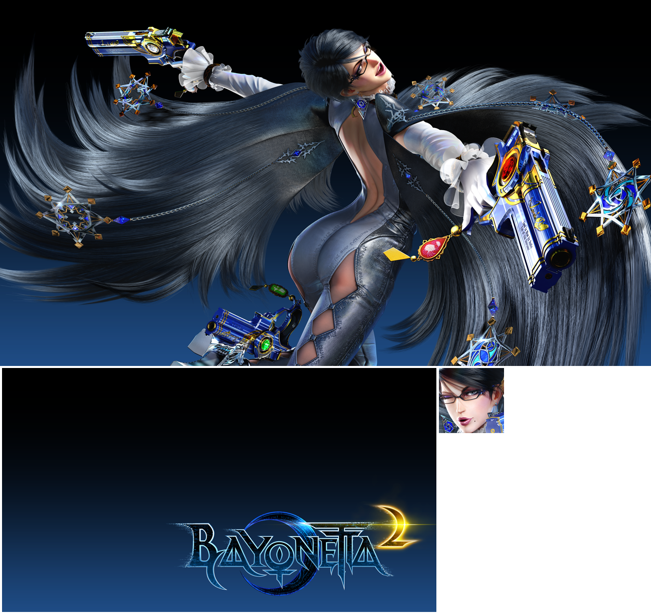 Bayonetta 2 - Banners and HOME Menu Icon