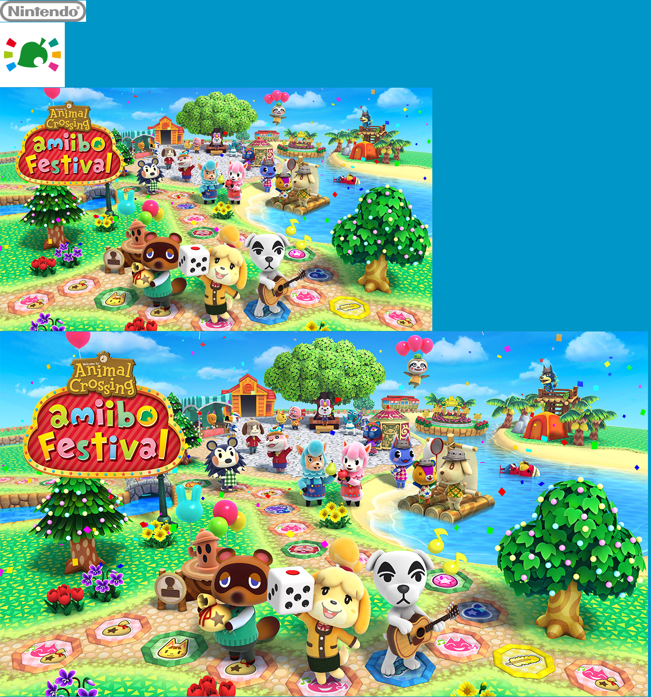 Animal Crossing: amiibo Festival - HOME Menu Icon and Banners