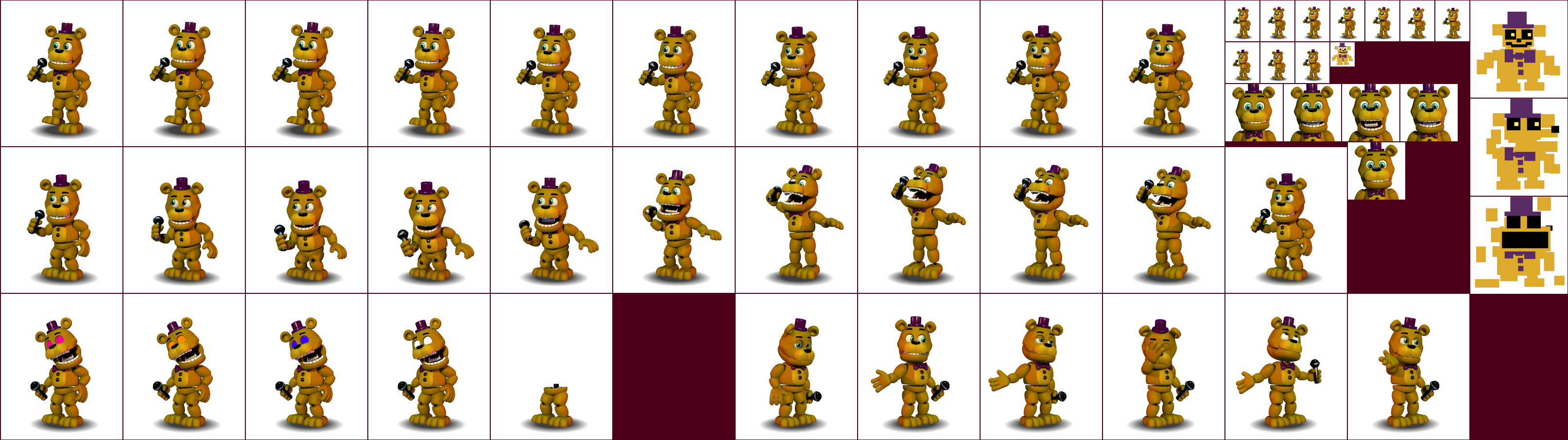 FNaF World - Fredbear