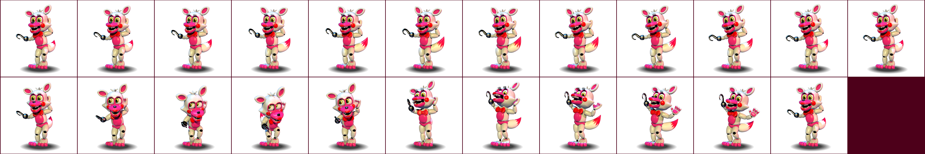 FNaF World - Funtime Foxy