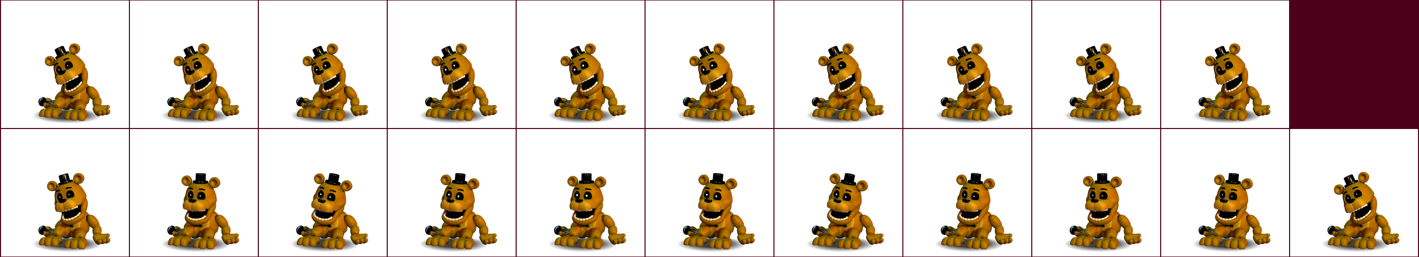 FNaF World - Golden Freddy