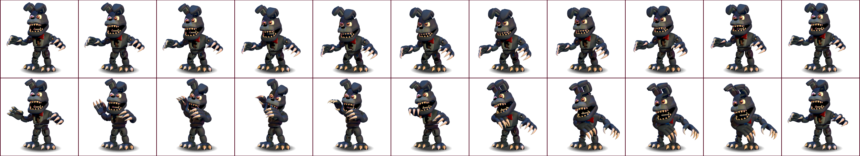 FNaF World - Nightmare Bonnie