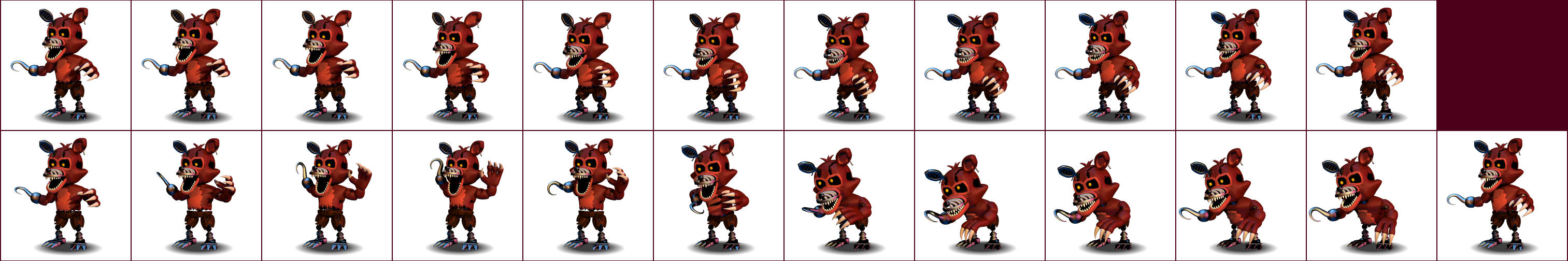 FNaF World - Nightmare Foxy