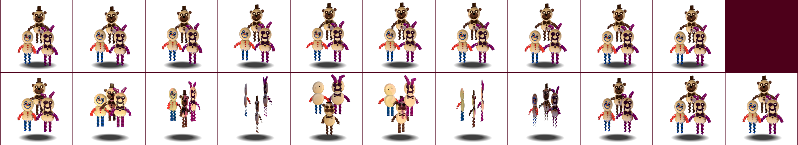 FNaF World - Paperpals