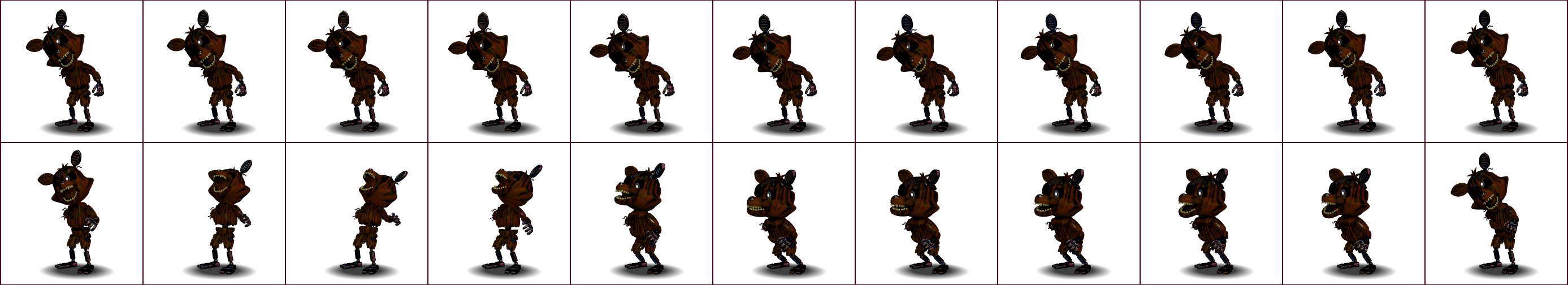 FNaF World - Phantom Foxy