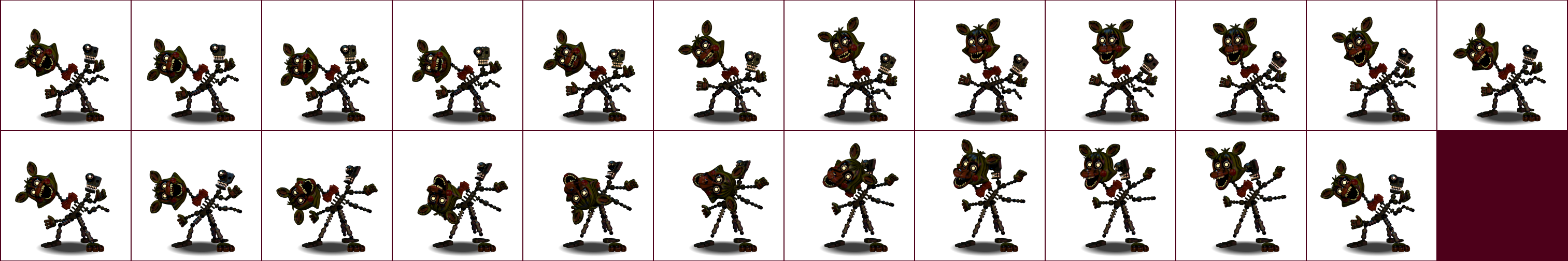 FNaF World - Phantom Mangle