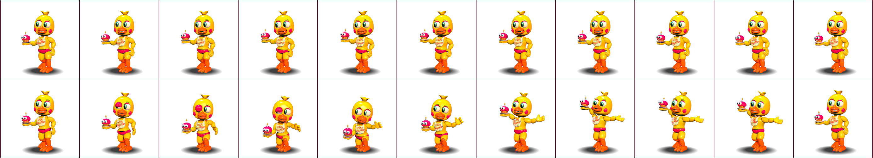 FNaF World - Toy Chica