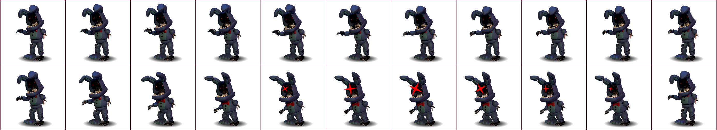 FNaF World - Withered Bonnie