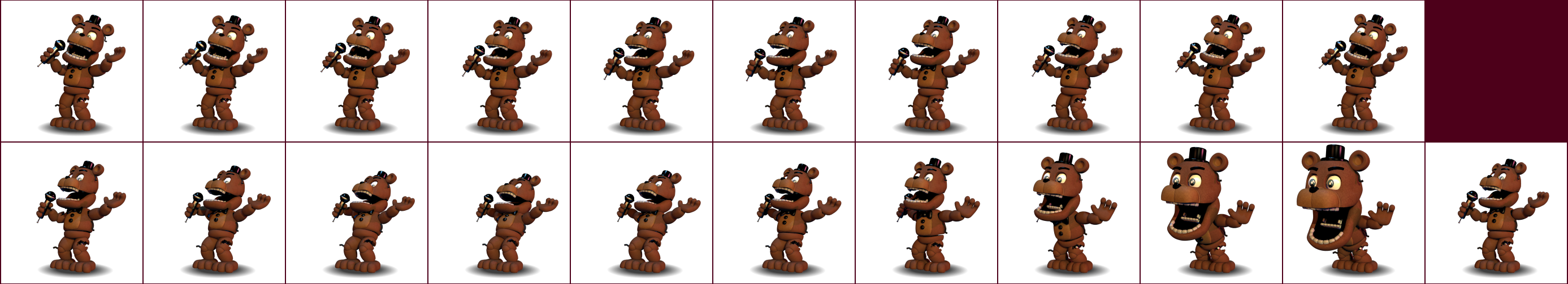 FNaF World - Withered Freddy