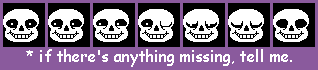 Undertale - Sans (Chat Icons)