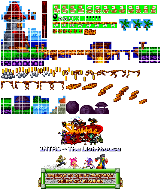 shantae sprites ds