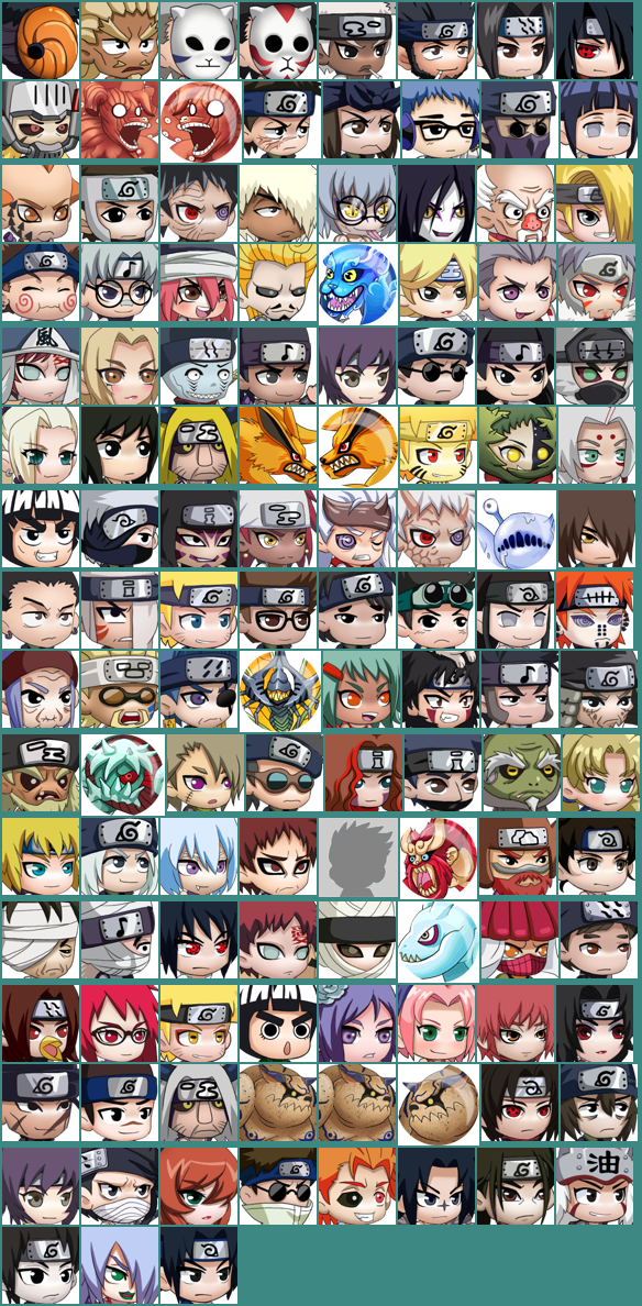 Ninja Heroes - Character Icons