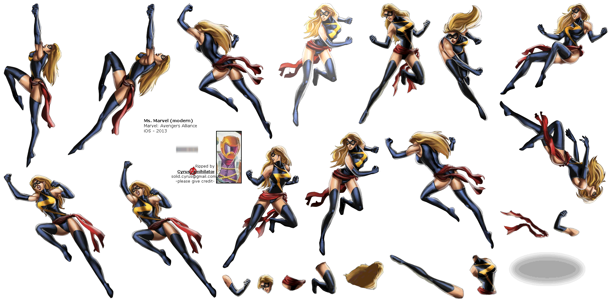 Marvel: Avengers Alliance - Ms. Marvel (Modern)