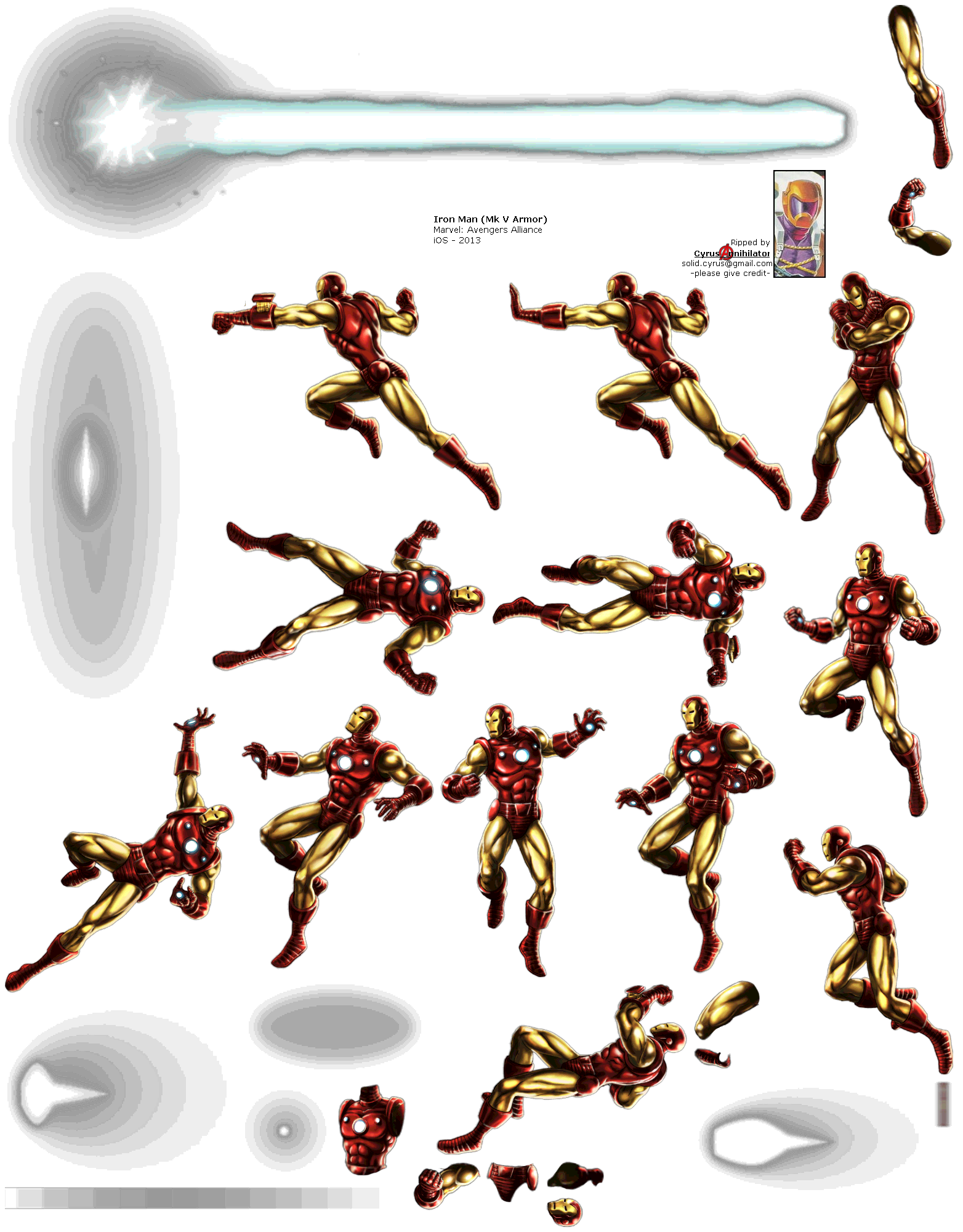 Marvel: Avengers Alliance - Iron Man (Mark 5 Armor)