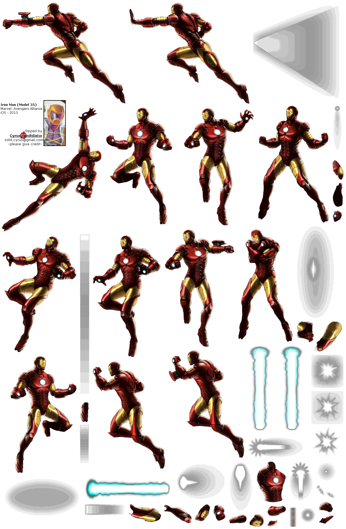 Marvel: Avengers Alliance - Iron Man (Armor Model 35)