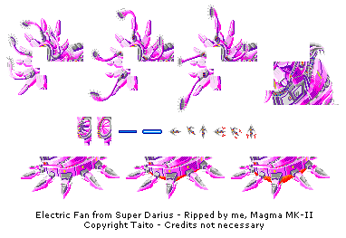 Super Darius / Darius Plus (JPN) - Electric Fan