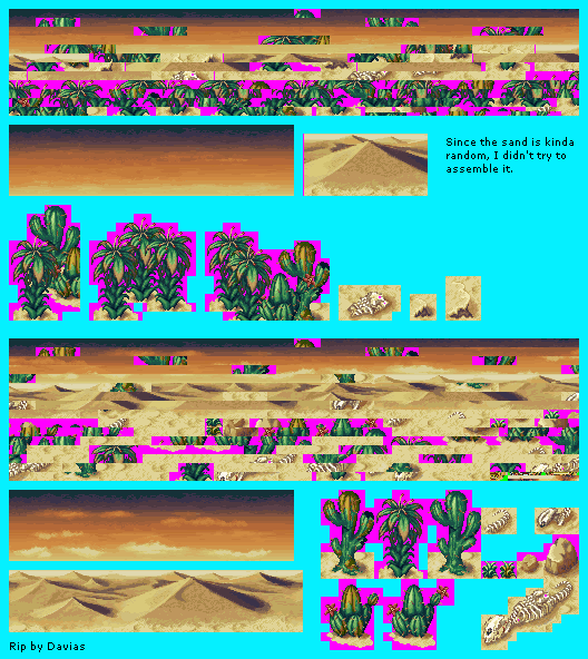 Barren Land Tileset