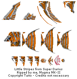 Super Darius / Darius Plus (JPN) - Little Stripes