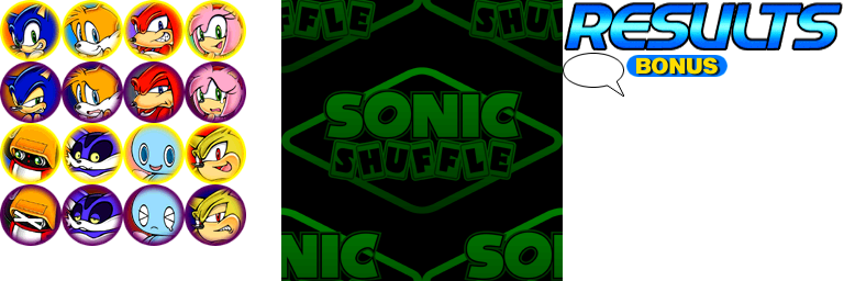 Sonic Shuffle - Results Screen