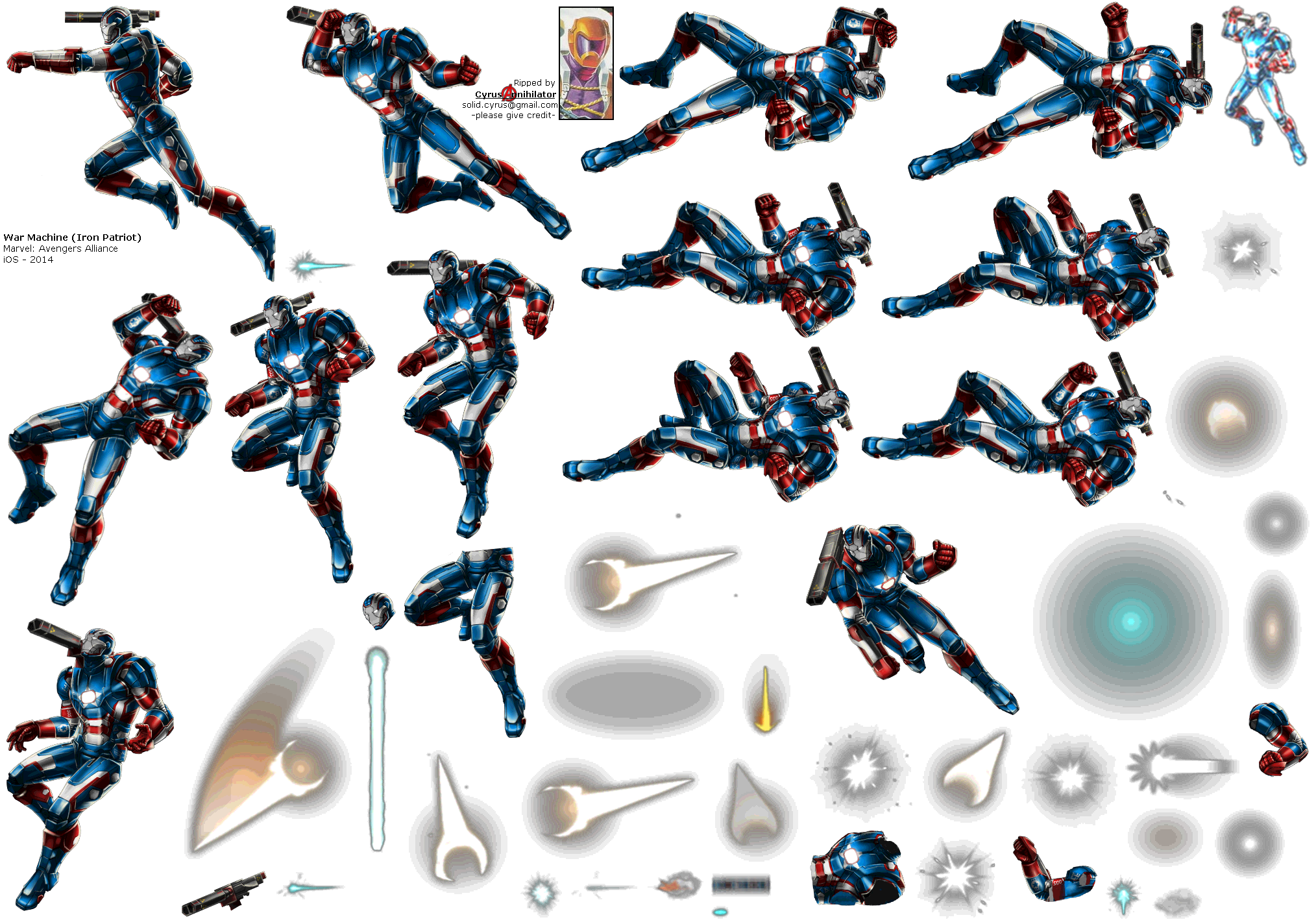 Marvel: Avengers Alliance - War Machine (Iron Patriot)