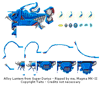 Super Darius / Darius Plus (JPN) - Alloy Lantern