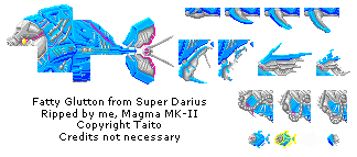 Super Darius / Darius Plus (JPN) - Fatty Glutton