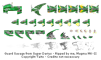 Super Darius / Darius Plus (JPN) - Guard Savage