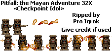 Pitfall: The Mayan Adventure - Checkpoint Idol