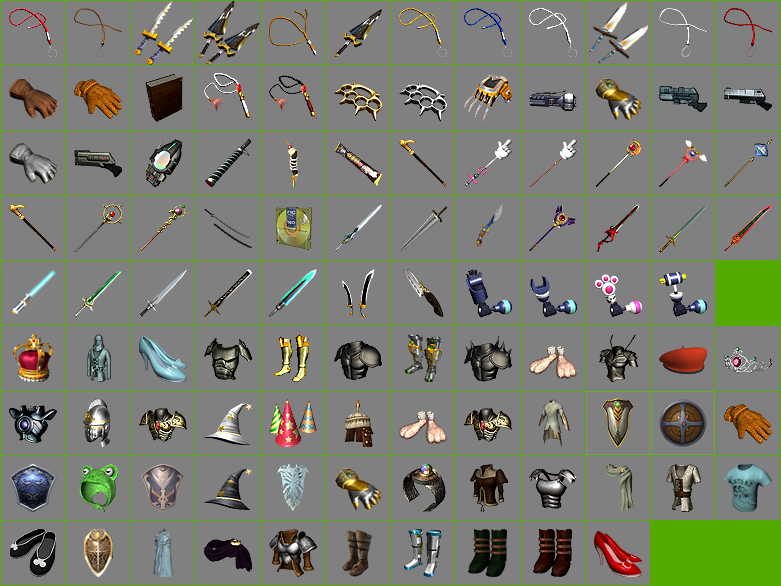 Weapon & Armor Icons