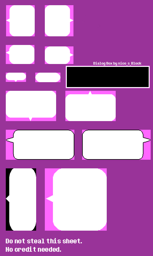 Undertale - Text Bubbles