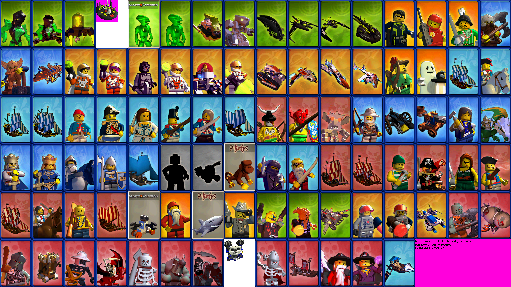 LEGO Battles - Player Cards