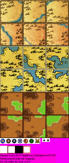 LEGO Battles - Campaign Maps