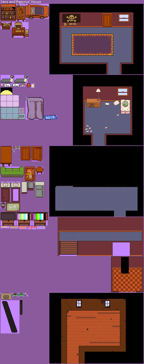 Undertale - Papyrus and Sans's House