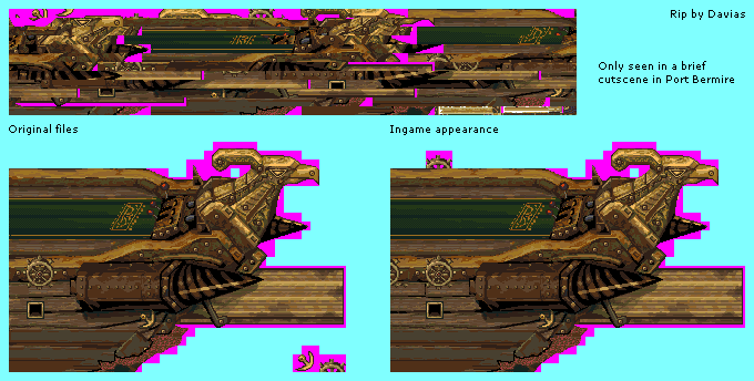 Astonishia Story - Land Battleship Jyakra Tileset