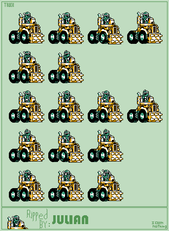 Rockman 7 FC / Mega Man 7 FC - Truck Joe