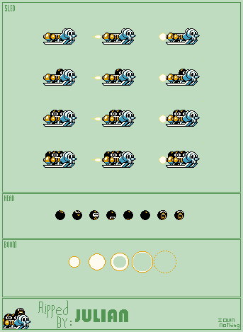 Rockman 7 FC / Mega Man 7 FC - Bomb Sleigh